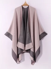 Two Tone Shawl - Multicolor - View 5