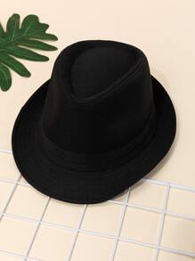 Hombres Sombrero fedora unicolor