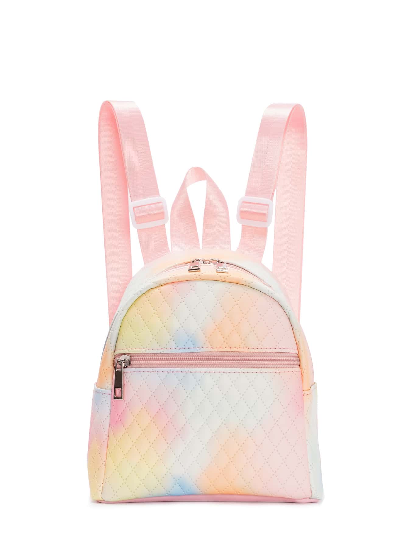 1pc Mini Cute Candy Color Kids Backpack, Suitable For Girls, Elementary/Middle School Students, Travel, School, Holiday Gift, Daily Use - Multicolor - View 1