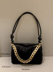 Túi vai Có thể điều chỉnh được - màu đen - Xem 4