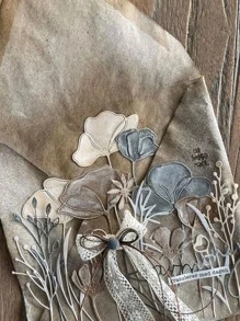 1pc Plant Design Cutting Die - Silver - View 4