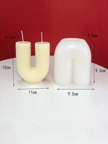 1 个 U 型 DIY 硅胶模具