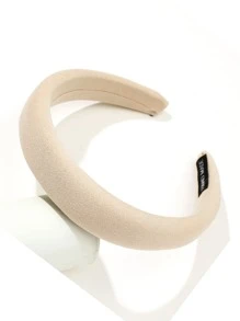 4入組女士極簡素色髮箍 - 彩色 - 查看 8