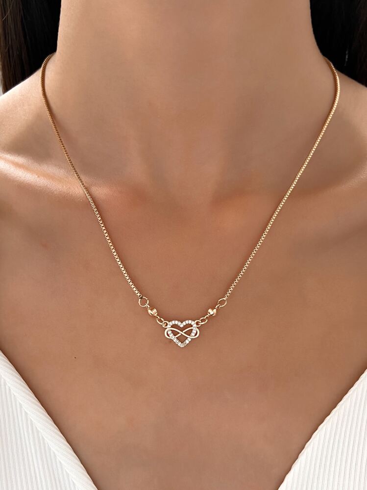 10K Yellow Gold スモールハートチャーム ネックレス 10K Yellow Gold スモールハートチャーム ネックレス