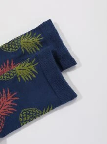 Vớ phi hành đoàn họa tiết trái cây - Nhiều màu - Xem 3