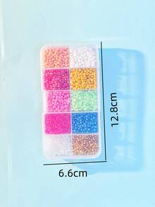 1 caja Accesorio de joya DIY cuenta - Multicolor - Ver 3