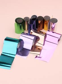 FULL BEAUTY 10張/盒 鏡面金屬轉印紙（不沾黏） - 彩色 - 查看 3