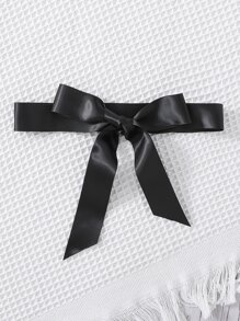 Bộ hai mảnh Gái Tương phản Mesh màu trơn Giải trí - màu đen - Xem 7