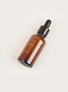 1入組30毫升空玻璃瓶1盎司精油滴管瓶血清瓶滴瓶容器移液瓶小瓶，旅行可補充的瓶子旅行大小空容器，客廳家居臥室浴室房屋裝飾，旅遊用品 - 棕色 - 查看 2