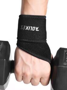 AOLIKES 1 pieza Brazalete de protección de muñeca - Negro - Ver 2