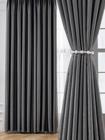 素色1片遮光窗簾