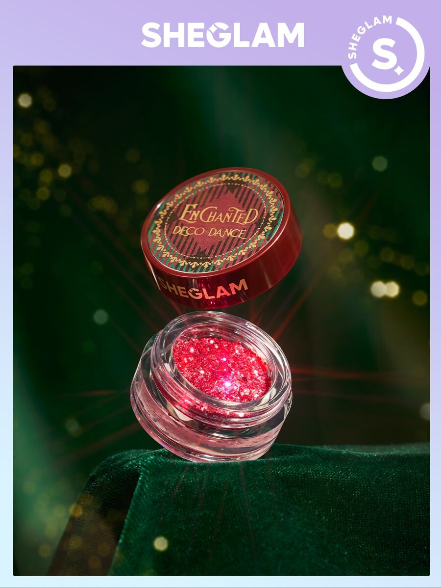 SHEGLAM Enchanted Deco-Dance Starfall Glitter Gel-Rouged - Rouged - View 1