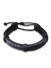 1 pieza Reloj de cuarzo con correa de acero y pantalla de fecha para hombre, reloj versátil de negocios, casual y deportivo al aire libre + 1 pieza Pulsera