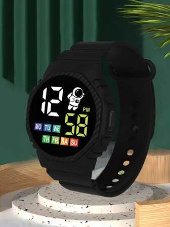 男士防水電子錶
