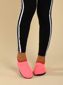 Giày thể thao Aqua co giãn kết hợp với tất nước Color Block - Hồng - Xem 3