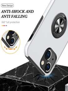 Magnetic Phone Case With Ring Holder - Multicolor - View 5