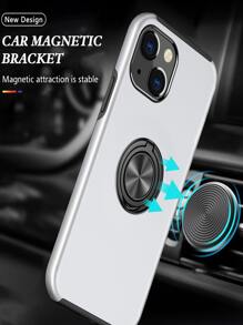 Magnetic Phone Case With Ring Holder - Multicolor - View 6