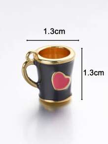 5pcs Cup DIY Pendant - Multicolor - View 3