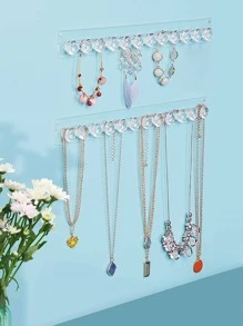 1pc Clear Jewelry Rack - Clear - View 2