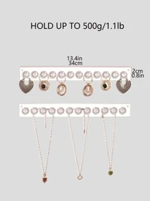 1pc Clear Jewelry Rack - Clear - View 3