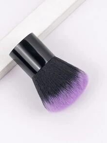 1pc Mushroom Design Powder Brush - Black - View 6