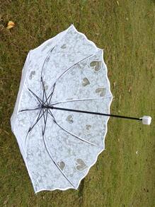 1 chiếc ô hình trái tim rõ ràng - Trong sáng - Xem 4