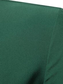 Manfinity Mode Men Solid Stand Collar Shirt - Green - View 6