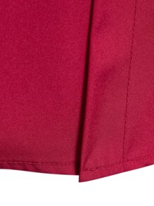 Manfinity Mode Men Solid Stand Collar Shirt - Red - View 8