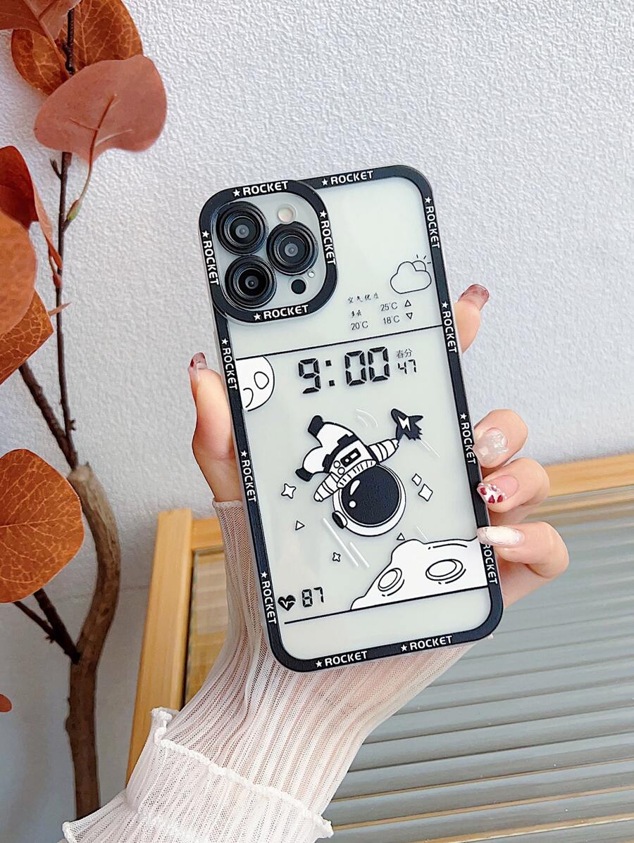 宇航員圖案手機殼