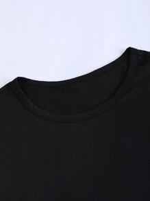Manfinity EMRG Men Letter & Figure Graphic Tank Top - Black - View 6