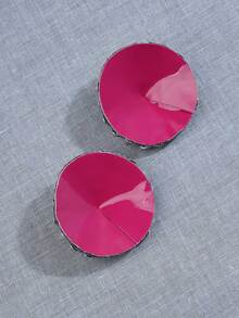 1 par Cubierta de pezón tachuela - Negro - Ver 2