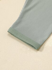 Bebé 3 piezas Pantalones tejido de canalé - Multicolor - Ver 4