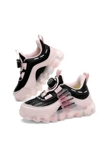 女孩字母圖案運動鞋