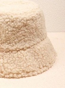 Solid Bucket Hat - Beige - View 3