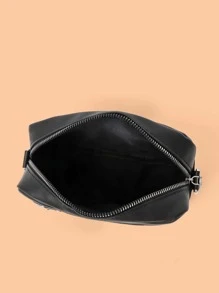 Trung học phổ thông Sinh viên Trường đại học Đa chức năng Túi Sling Túi đeo vai Giải trí Cái túi Mini Nam Hoa văn chần bông Dây kéo phía trước Túi Vuông Với ví , Túi xách tay Balo Cho du lịch , Cao đẳng , Commute Túi đeo chéo Túi Sling Túi đeo vai Bên Cái túi Túi Vuông Đối với Ngày lễ Những điều cần thiết khi đi du lịch Commute Thương vụ Hàng ngày Ngoài trời Đối với Làm Việc  Nam Mùa hè Nam Món quà - màu đen - Xem 4