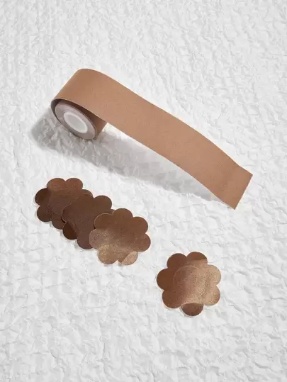 4對乳貼和1卷胸帶