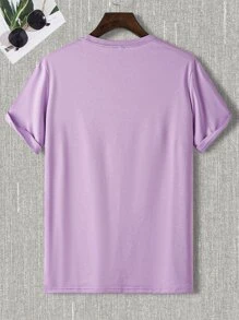 Manfinity Hypemode Tops Nam Hoạt hình Giải trí - Màu Lilac Tím - Xem 2