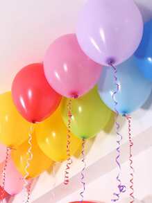 1roll Solid Balloon Ribbon - Red - View 5