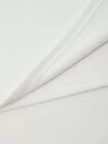 Claim Dot Men Letter Graphic Drop Shoulder Oversized Tee - White - View 5