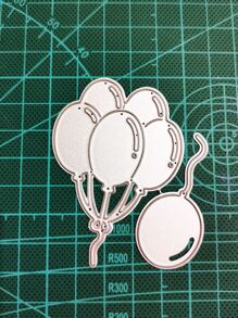 1pc Balloon Shaped Cutting Die - Silver - View 6