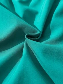 Chicas ribete con fruncido de manga con volante Blusa & con estampado floral Falda - Multicolor - Ver 3