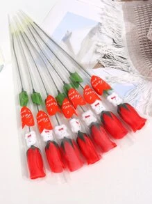 2pcs Artificial Rose - Multicolor - View 6