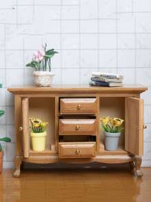 1 cái tủ hình trang trí thủ công - Nhiều màu - Xem 1