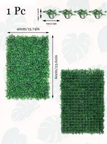 1pc Artificial Grass - Green - View 4