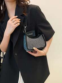 Túi vai Đúc màu trơn Punk - Nhiều màu - Xem 1