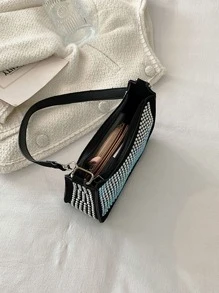 Túi vai Đúc màu trơn Punk - Nhiều màu - Xem 4