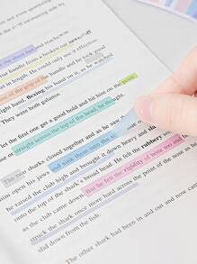 1 pieza nota adhesiva con patrón mixto - Multicolor - Ver 4