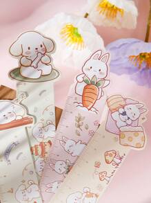 30 piezas Marcador de libro con estampado de dibujos animados - Multicolor - Ver 3