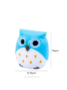 1入組貓頭鷹設計隨機卷筆刀 - 彩色 - 查看 3