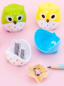 1入組貓頭鷹設計隨機卷筆刀 - 彩色 - 查看 4